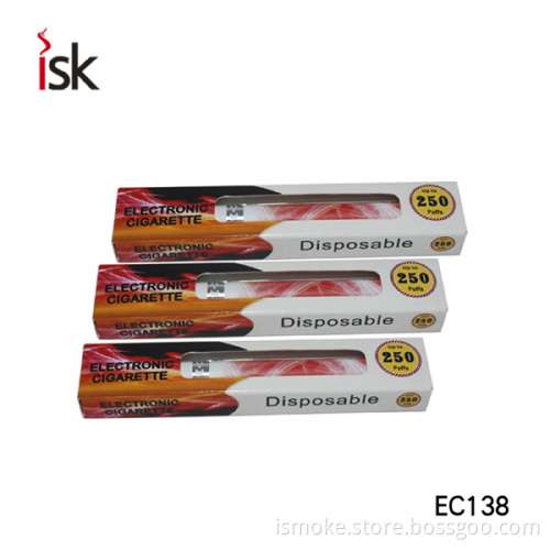 Muti-Flavored Disposable Electronic Cigarettes with CE RoHS (EC138)